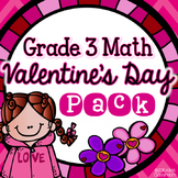 Valentine's Day Math - Valentine's Day Fractions, Multipli