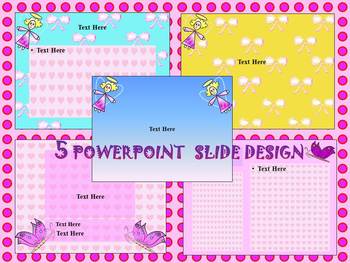 Preview of Spring Activities -  5 Editable PowerPoint slide design
