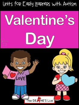 Preview of ABLLS-R ALIGNED UNITS for Early Learners with Autism: Valentine's Day Themed