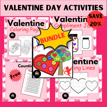 Preview of Valentines Day Activities Bundle