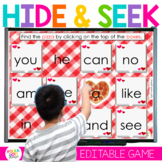 Valentines Day Activities | Editable Sight Word Games | Al