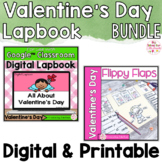 Valentines Day Activities Interactive Notebook Digital and