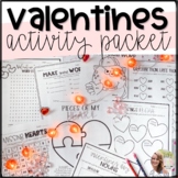 Valentines Day Activities- No Prep Packet