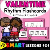 Valentines Day Activities: Rhythm Flashcards Activity: Val