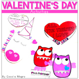 Valentines Day Activities Valentines Day Craft Love Monster