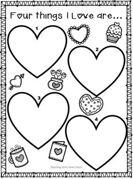 Valentines Day Activity Book by Teaching with Heart Store | TpT