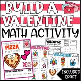 Valentines Day Addition Math Craft | Build a Valentine