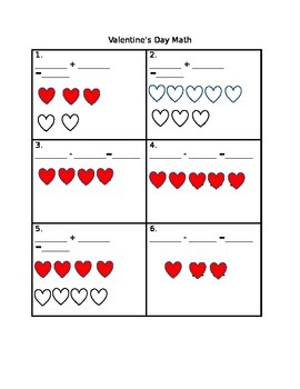 Valentine's Day Addition and Subtraction by Celest Keys | TPT