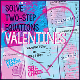 Valentine’s Day Algebra Two-Step Equations