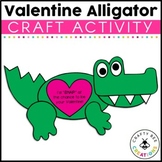 Valentine's Day Alligator Craft Kindergarten Preschool Art
