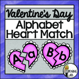 Valentine's Day Alphabet Match