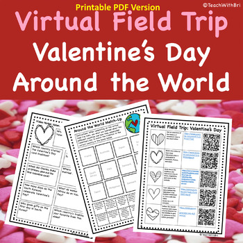Preview of Valentines Day Around the World Virtual Field Trip