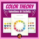 Valentines Day Art Activity 20 Color Theory Worksheets Mid