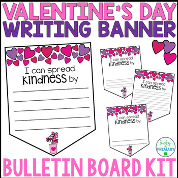 Valentine's Day Flag Banner Activity - Life Between Summers