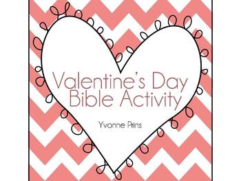 Preview of Valentine's Day Bible Activity