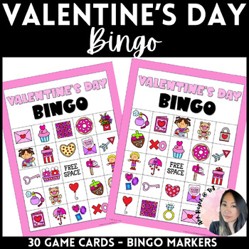 Valentines Day Bingo by Anh Huynh | TPT