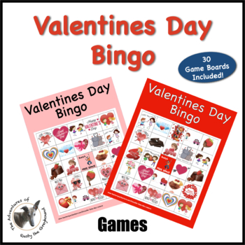 Valentines Day Bingo Turn Taking Game by Mr Tom's ABA Lessons | TPT