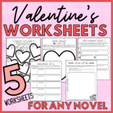Valentines Day Book Activities for Any Novel