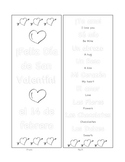 Valentine's Day Bookmark Project in Spanish!