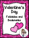 Valentine's Day Foldables and Bookmarks