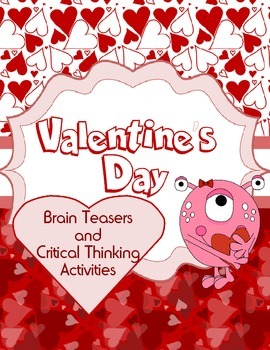 Preview of Valentine's Day Brain Teasers and Puzzles