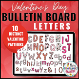 Valentines Day Bulletin Board Letters, Valentine's Day Cla