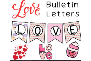 February Bulletin Board Letters - Classful