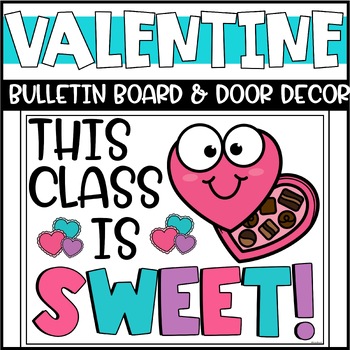 Valentines Day Bulletin Board Or Door Decoration