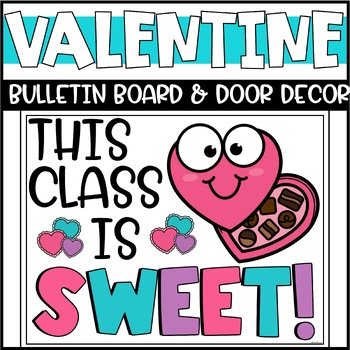 Preview of Valentines Day Bulletin Board or Door Decoration