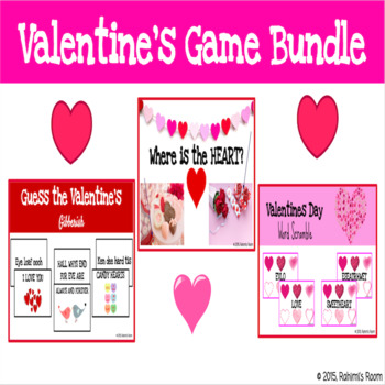 Download Valentines Day Bundle Distance Learning Game Zoom Google Meets Etc