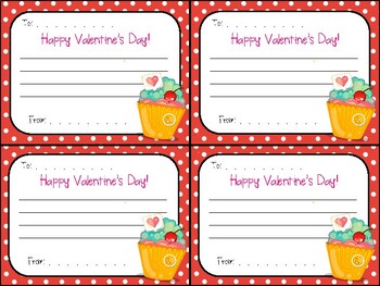 Preview of Valentines Day Candy Gram Note for Classmates, Team, Coworkers