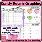 Valentines Day Candy Heart Activity | Count, Graph, Sort, 