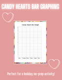 Valentines Day Candy Heart Graphing Activity, Holiday Grap