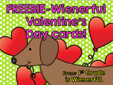 Valentine's Day Cards~ Dachshund Themed  FREEBIE