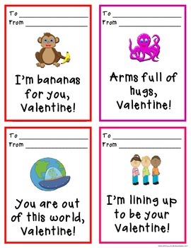 Valentine Cards by Book Buddies | TPT