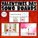 Valentines Day Circle Time SONG BOARDS - Visual Supports f