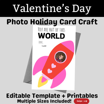 Printable Valentines Day Cards for Students – Editable Template