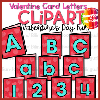 Preview of Valentines Day Clipart - Valentines Day Cards Letters and Numbers