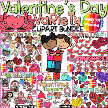 Preview of Valentines Day Clipart Variety Bundle
