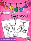 Valentine's Day Color By Sight Word/Free