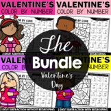 Valentines Day Color Code 2 Digit Addition Subtraction wit