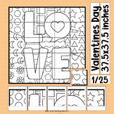 Valentines Day Coloring Pages Bulletin Board Activities Co