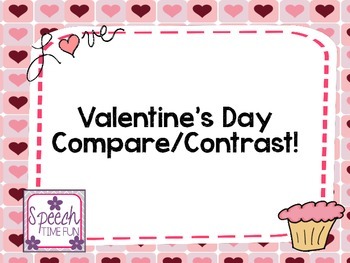 Preview of Valentine's Day Compare and Contrast