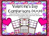 Valentine’s Day Comparisons (Greater Than, Less Than, or E