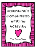 Valentine's Day Compliment Writing Activity