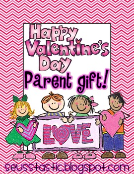 Preview of Valentine's Day Coupon Book (Parent Gift)