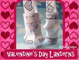 Valentine's Day Craft {4 Valentine Themed Lanterns includi