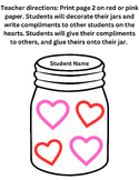Valentines Day Craft: Compliment Jars
