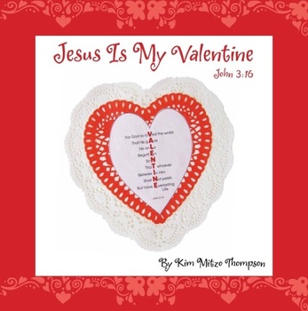 Preview of Valentine's Day Craft: Jesus is my Valentine John 3:16