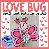 Valentine's Day Craft | Love Bug Craft | February Bulletin Board